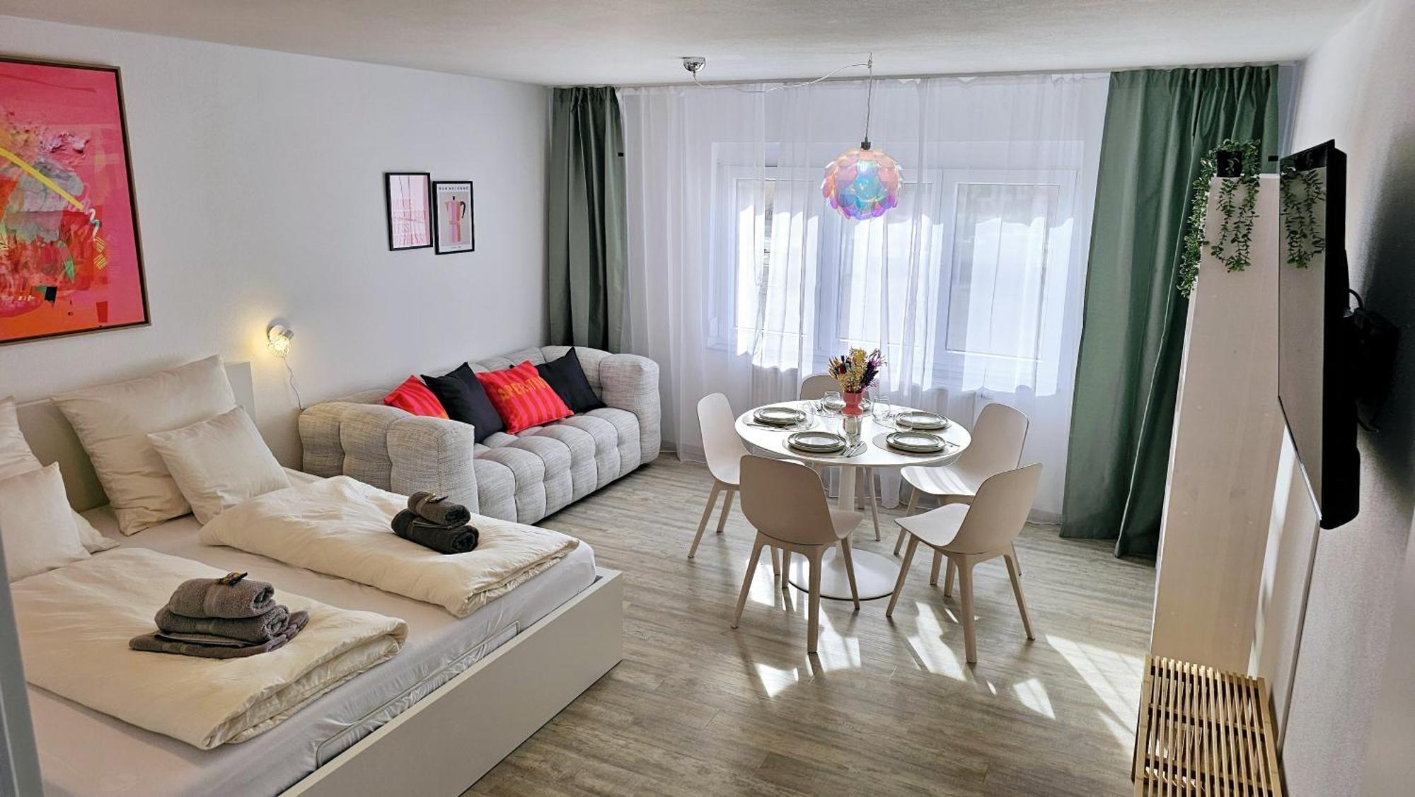 Stadtgarten-Studios - Im Zentrum Mit Parkplatz Weingarten  Esterno foto